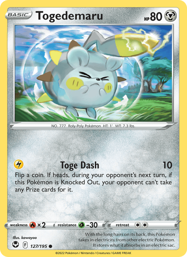 Togedemaru (SWSH12: Silver Tempest)