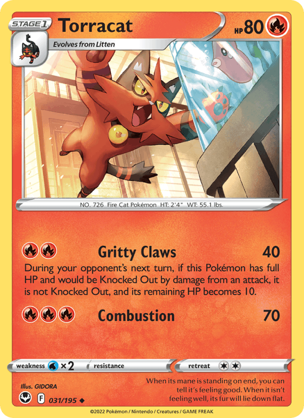 Torracat (SWSH12: Silver Tempest)