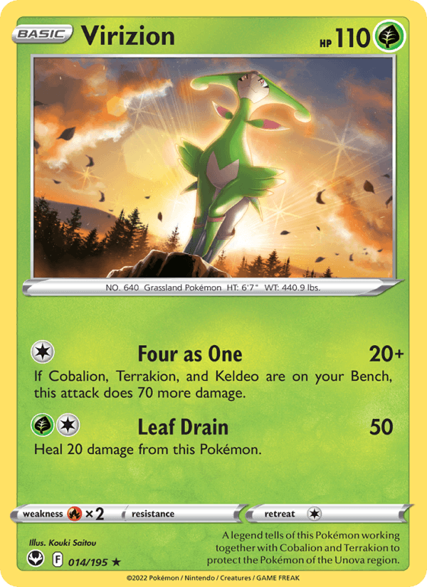 Virizion (SWSH12: Silver Tempest)
