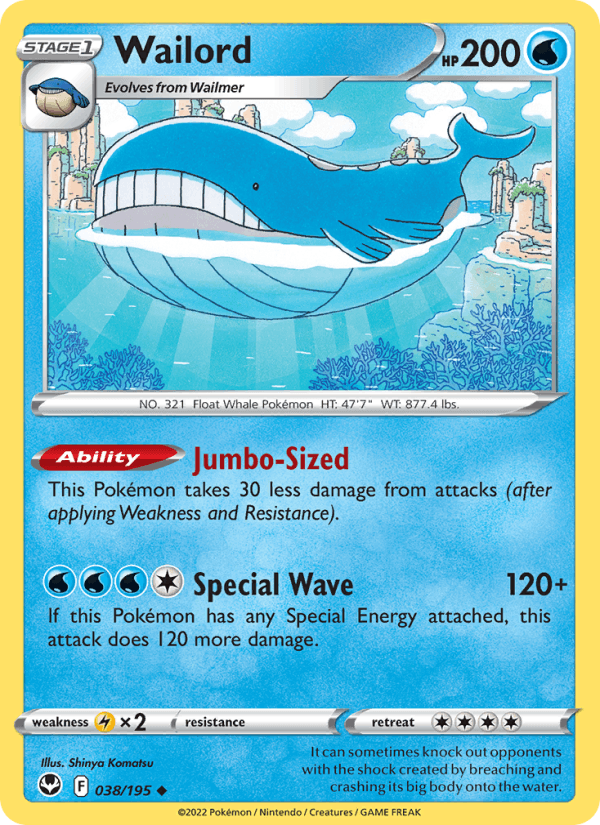 Wailord (SWSH12: Silver Tempest)