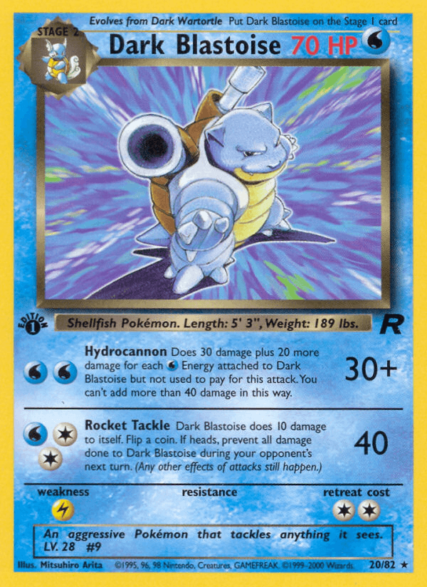 Dark Blastoise (20) (Team Rocket)