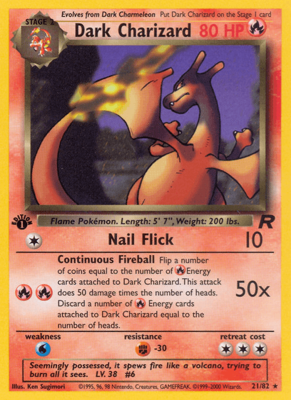 Dark Charizard (21) (Team Rocket)
