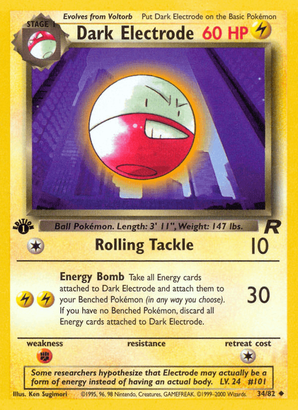 Dark Electrode (Team Rocket)