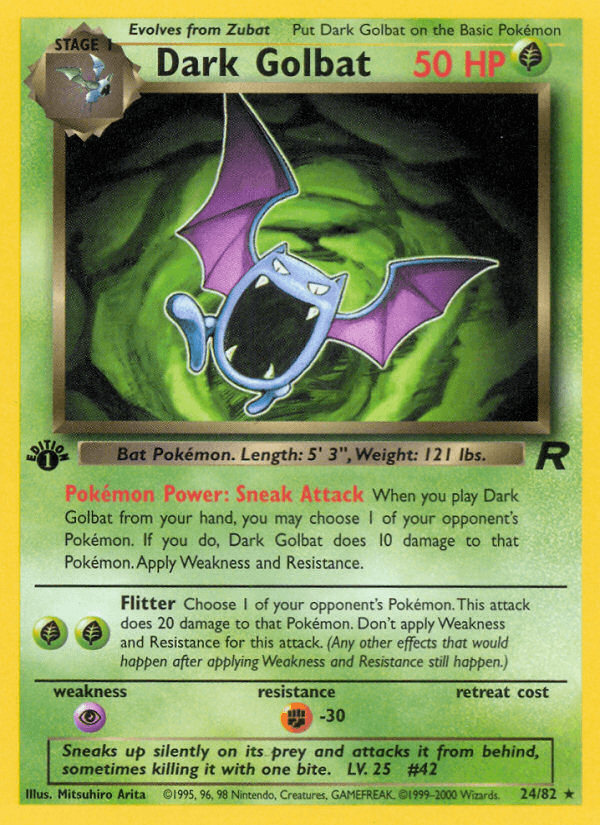 Dark Golbat (24) (Team Rocket)