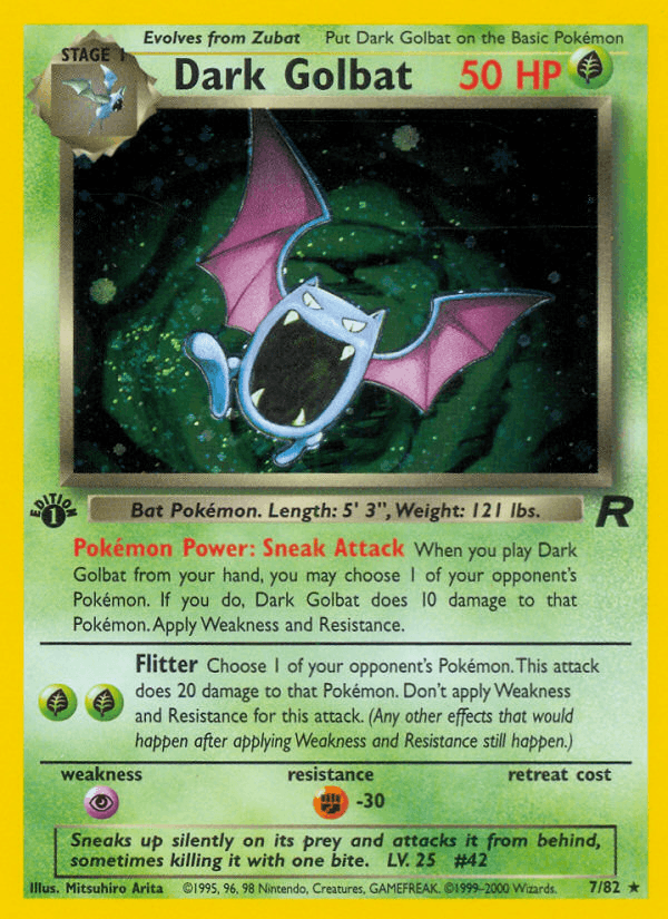 Dark Golbat (7) (Team Rocket)