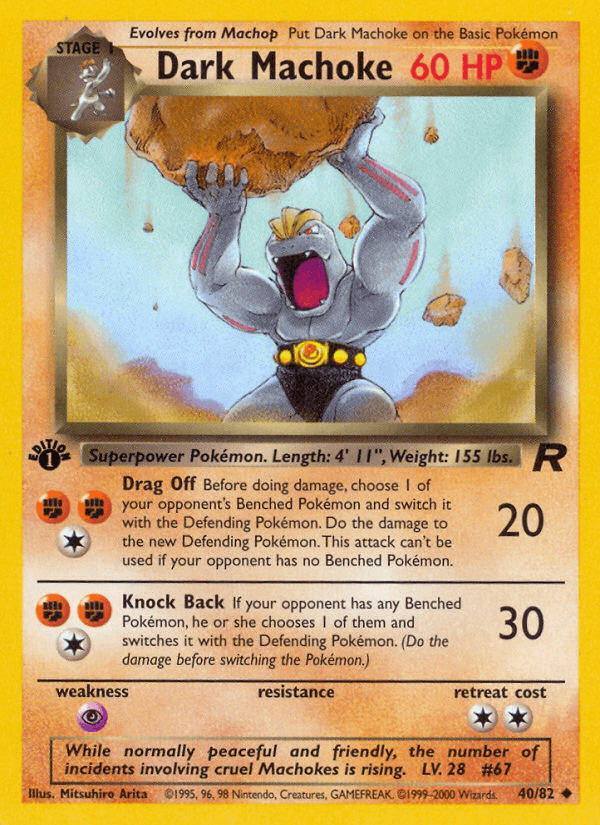 Dark Machoke (Team Rocket)