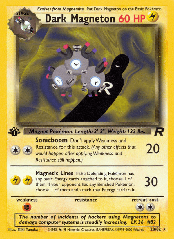 Dark Magneton (28) (Team Rocket)