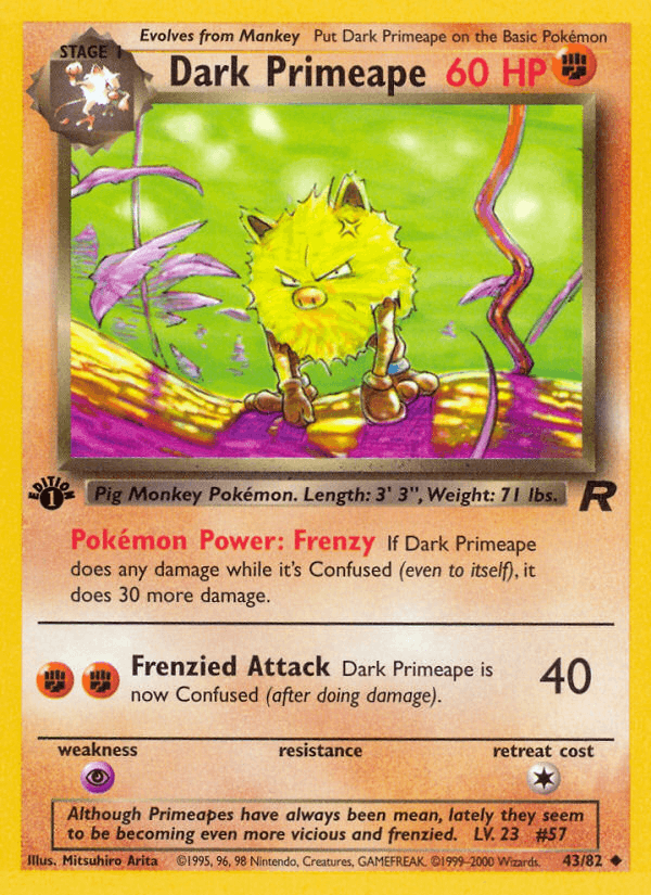 Dark Primeape (Team Rocket)