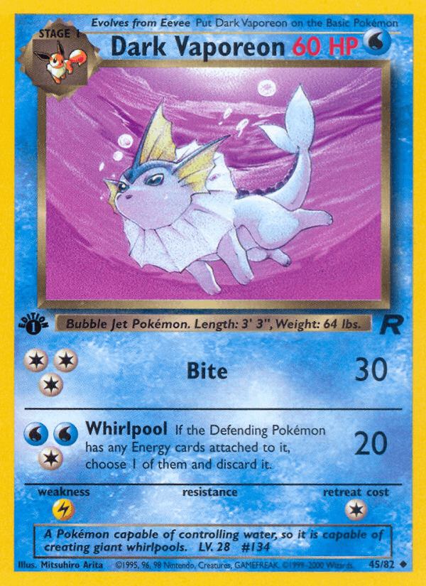 Dark Vaporeon (Team Rocket)
