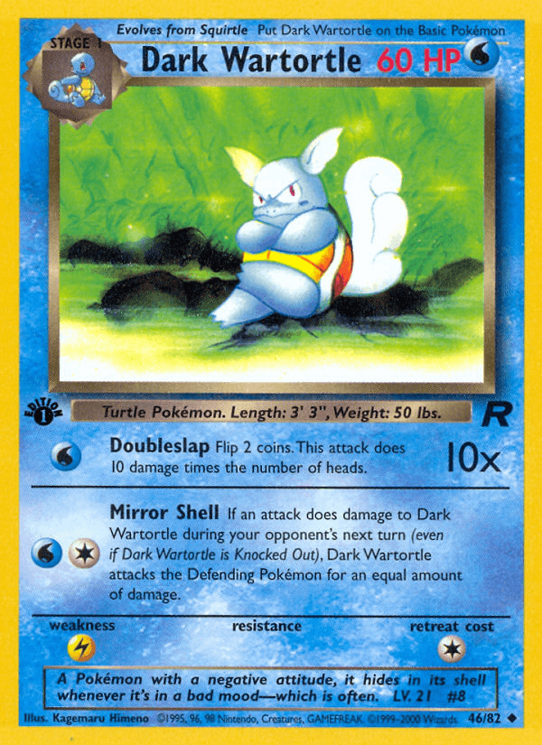 Dark Wartortle (Team Rocket)