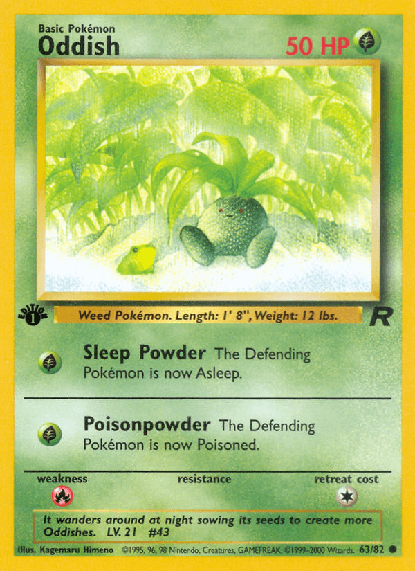 Oddish (Team Rocket)