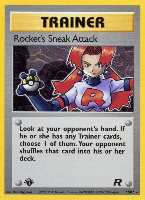 Rocket's Sneak Attack (72) (Team Rocket)