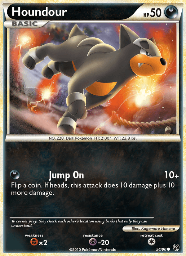 Houndour (54) (Undaunted)