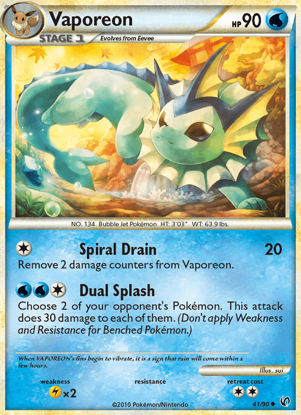 Vaporeon (Undaunted)