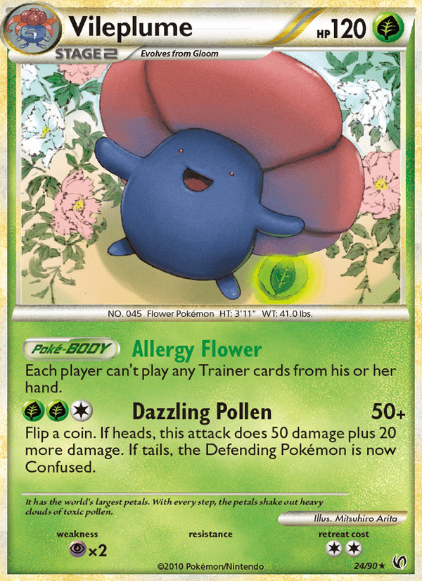 Vileplume (Undaunted)