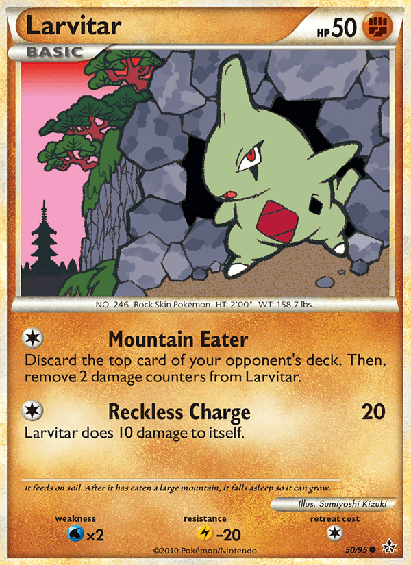 Larvitar (50) (Unleashed)