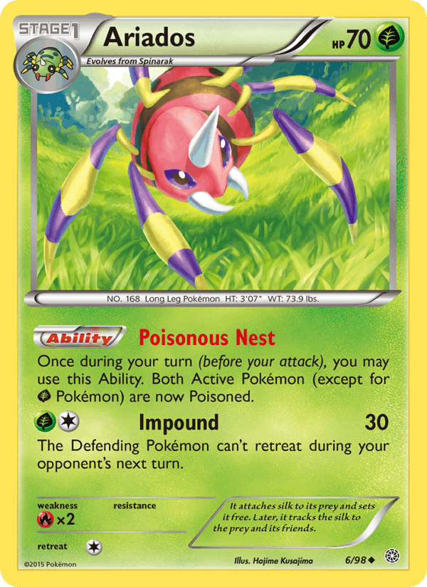 Ariados (XY - Ancient Origins)