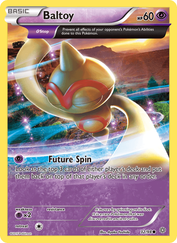 Baltoy (32) (XY - Ancient Origins)