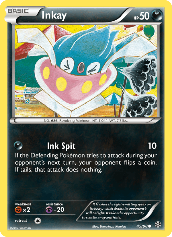 Inkay (XY - Ancient Origins)