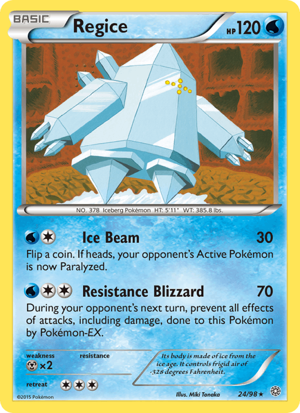 Regice (XY - Ancient Origins)
