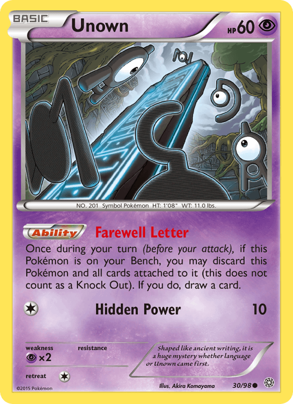 Unown (XY - Ancient Origins)