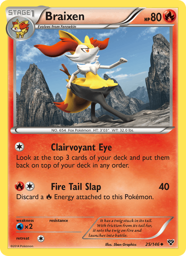 Braixen (XY Base Set)