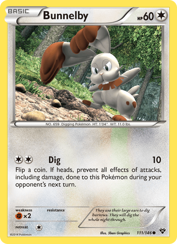 Bunnelby (XY Base Set)