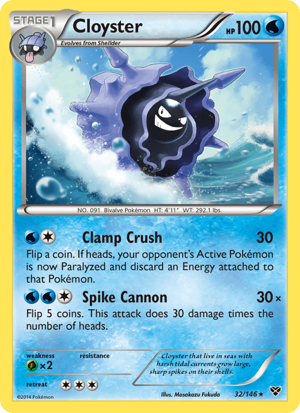 Cloyster (XY Base Set)