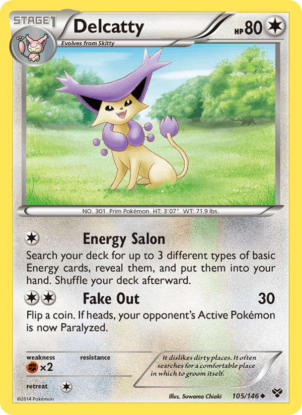 Delcatty (XY Base Set)