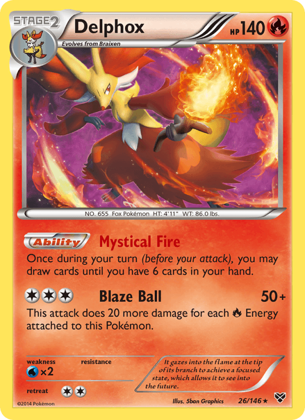 Delphox (XY Base Set)
