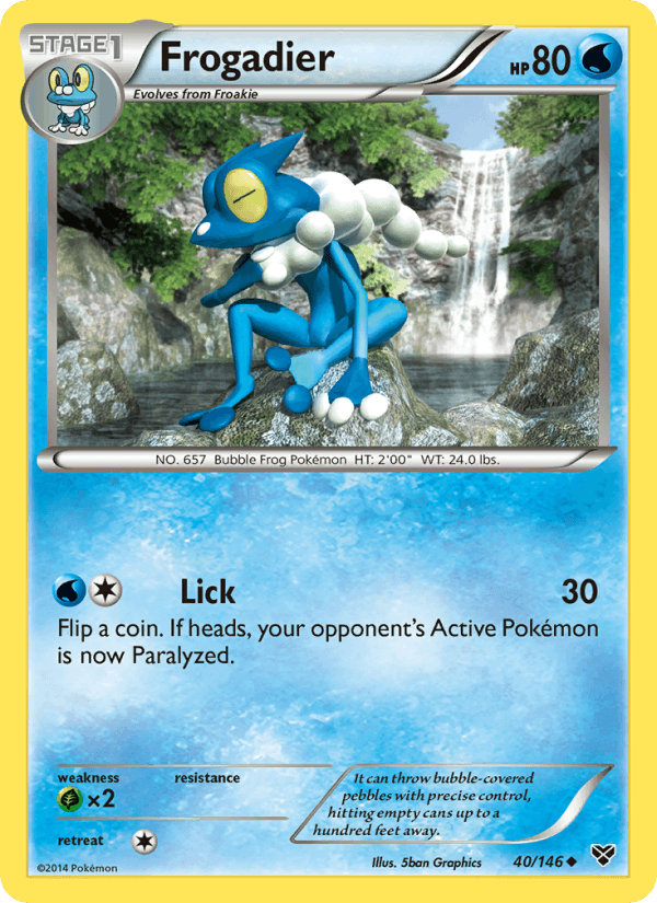 Frogadier (XY Base Set)