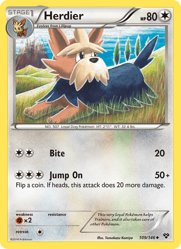 Herdier (XY Base Set)