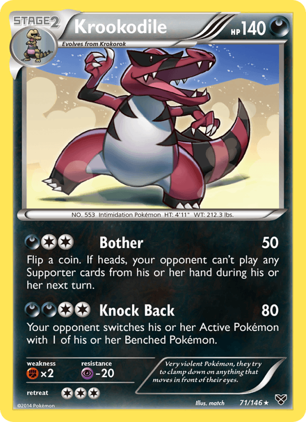 Krookodile (XY Base Set)