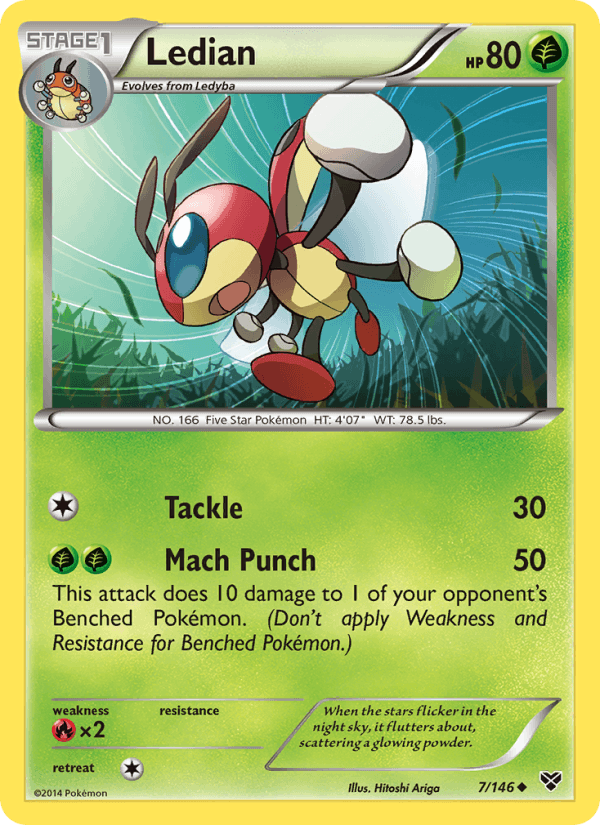 Ledian (XY Base Set)
