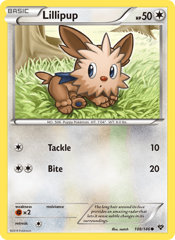 Lillipup (XY Base Set)