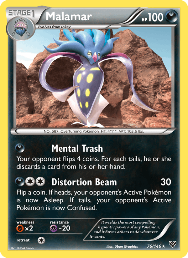 Malamar (76) (XY Base Set)