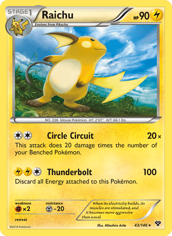 Raichu (XY Base Set)