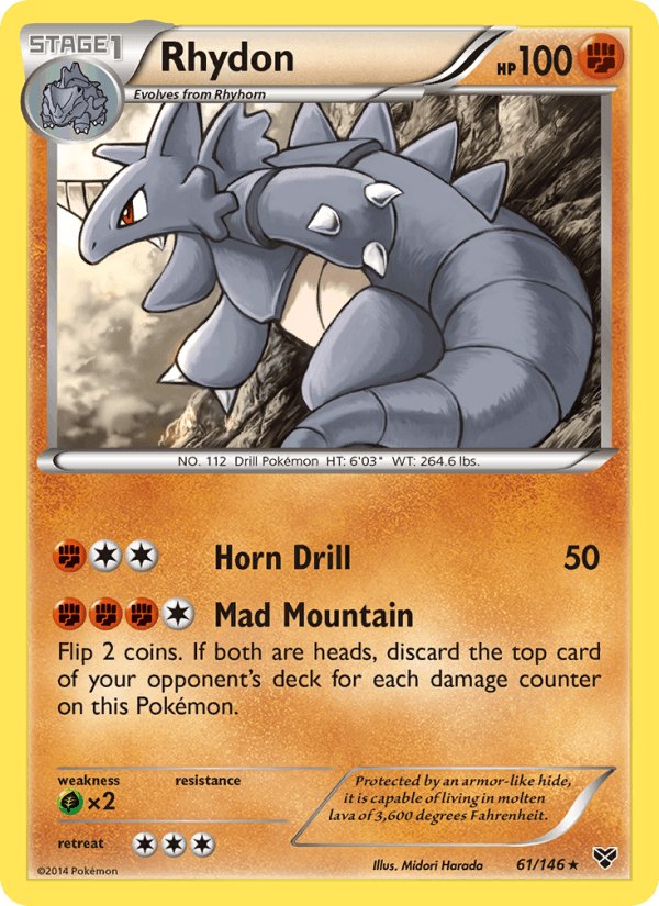 Rhydon (XY Base Set)
