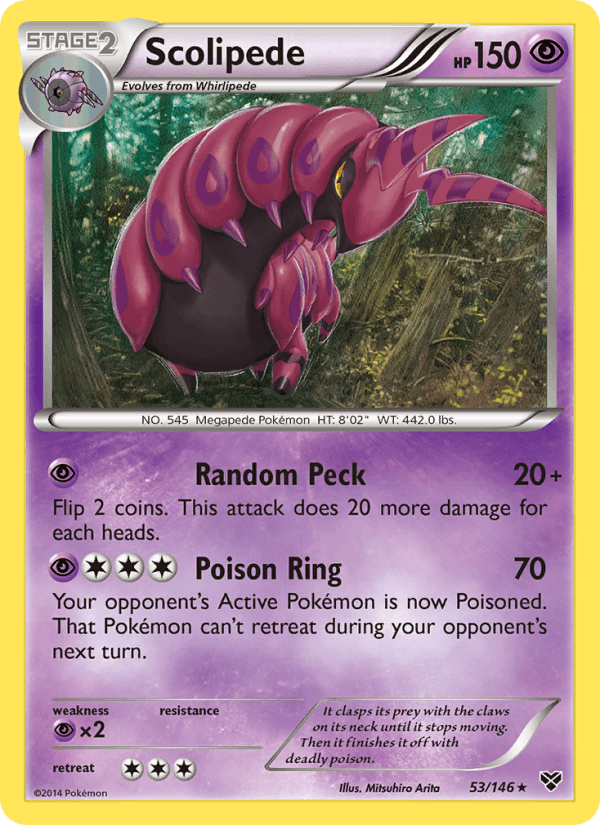 Scolipede (XY Base Set)