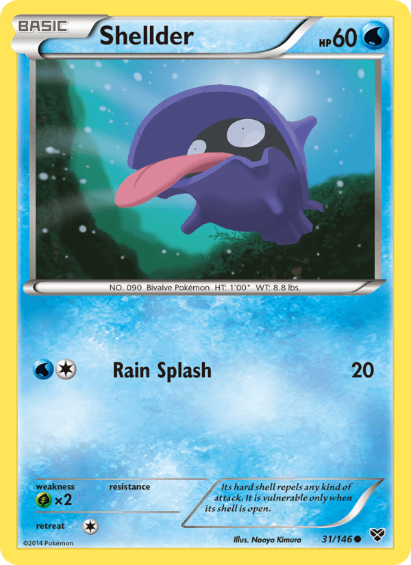 Shellder (XY Base Set)