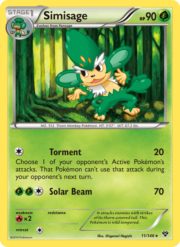 Simisage (XY Base Set)