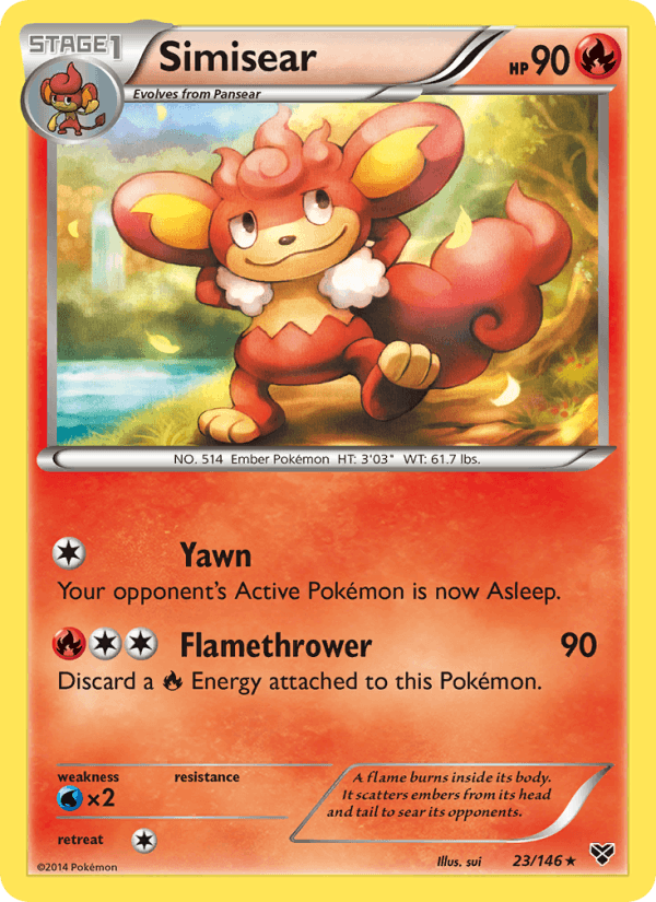 Simisear (XY Base Set)