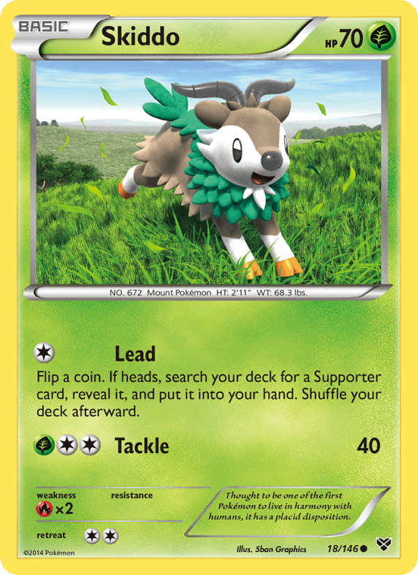 Skiddo (XY Base Set)