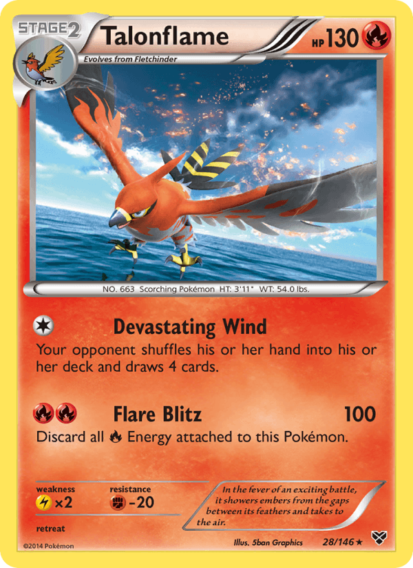 Talonflame (XY Base Set)