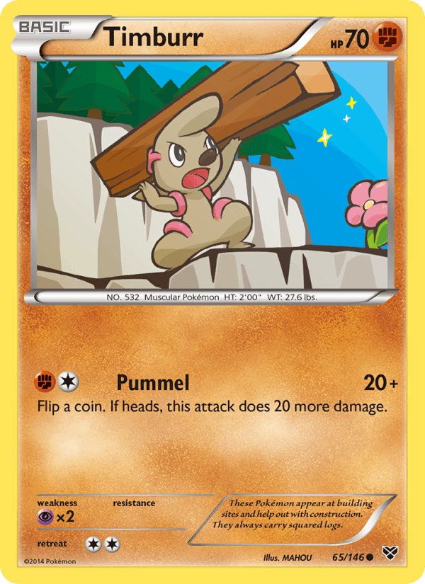 Timburr (XY Base Set)