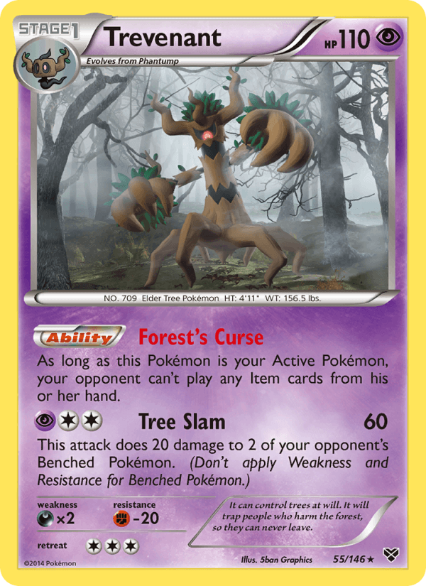 Trevenant (XY Base Set)