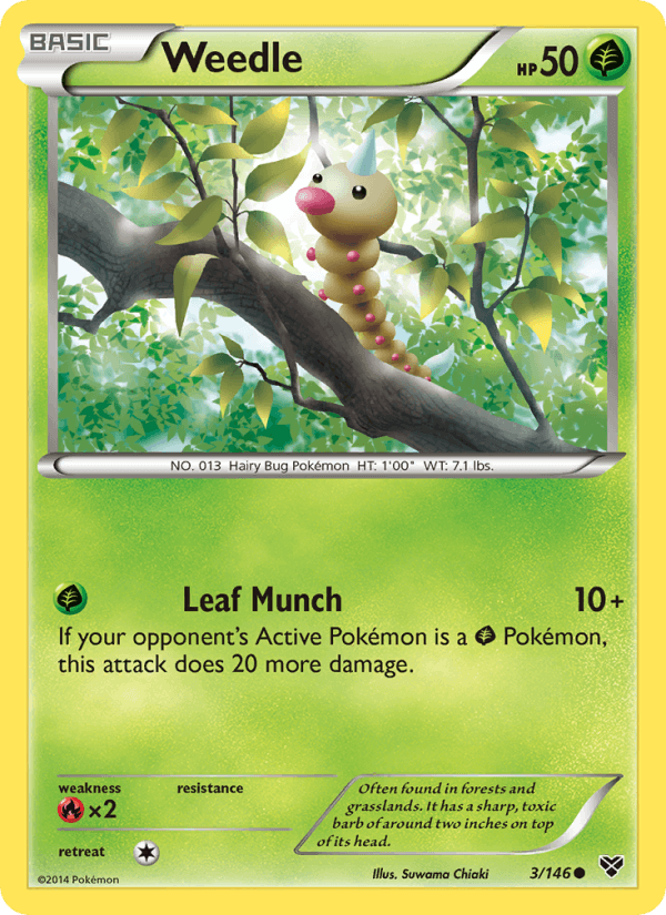 Weedle (XY Base Set)