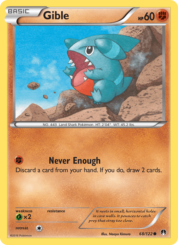 Gible (XY - BREAKpoint)