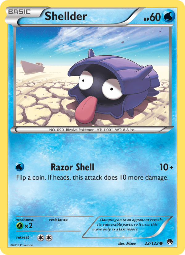 Shellder (22) (XY - BREAKpoint)