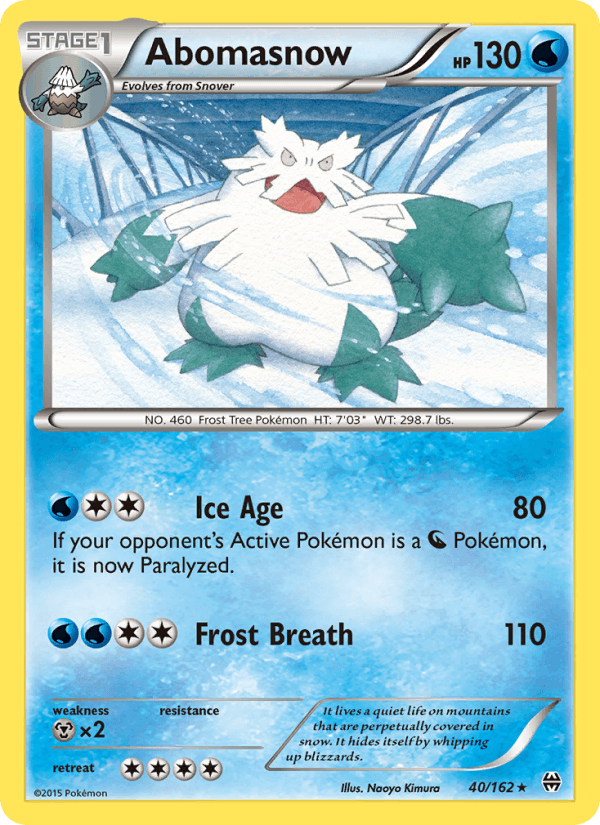 Abomasnow (XY - BREAKthrough)